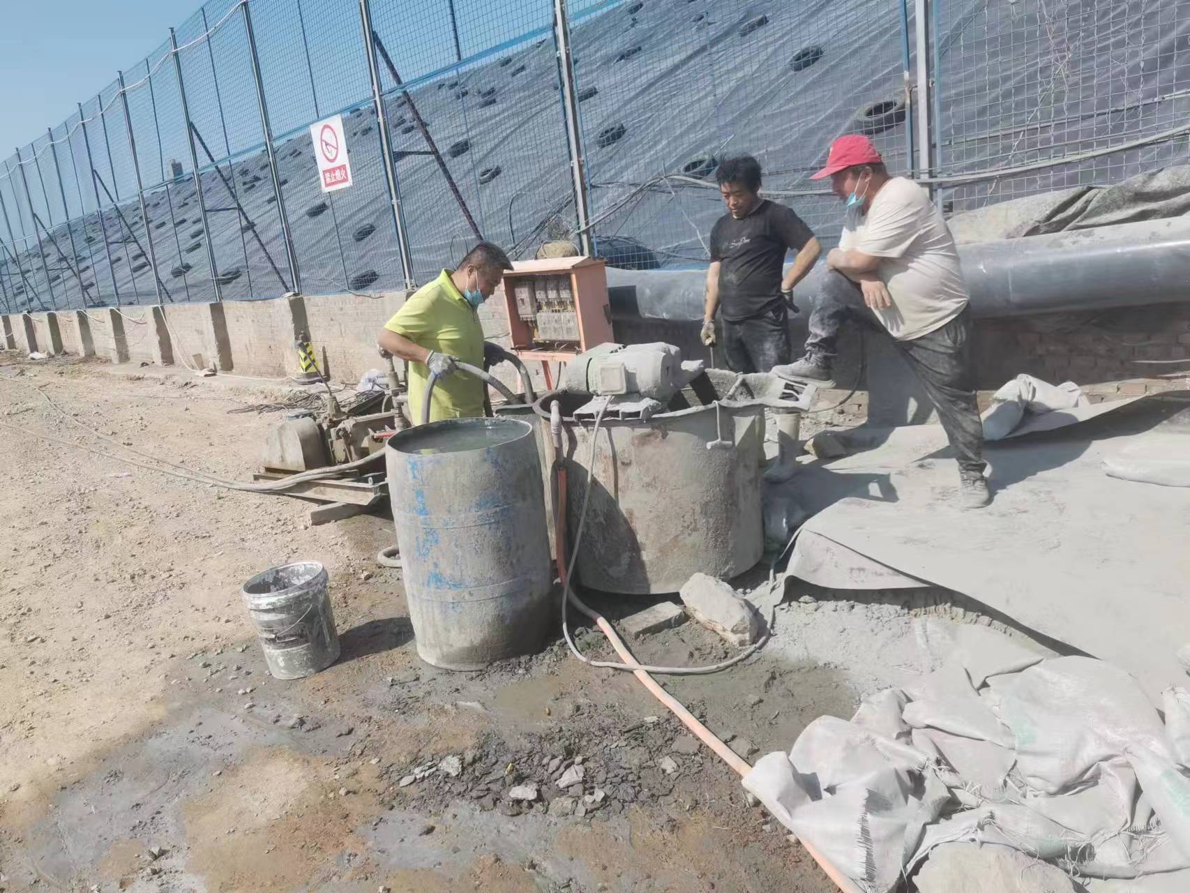 靖边袖阀管注浆